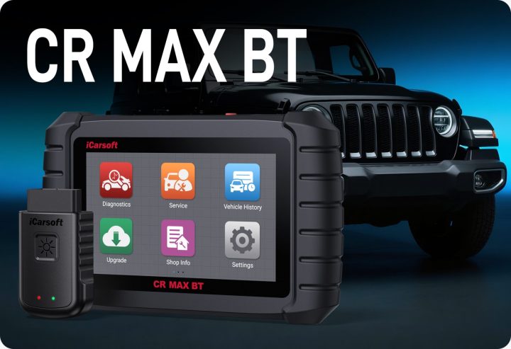 Introducing iCarsoft CR MAX BT: Wireless Power for Multi-Brand Car Diagnostics
