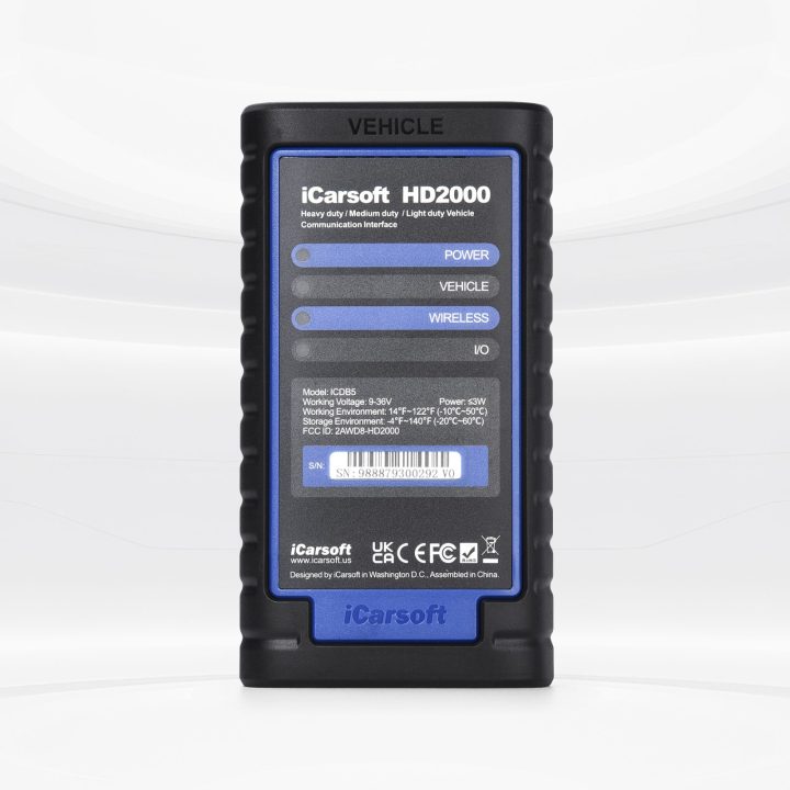 HD6000 Heavy Duty Truck Diagnostic Tool