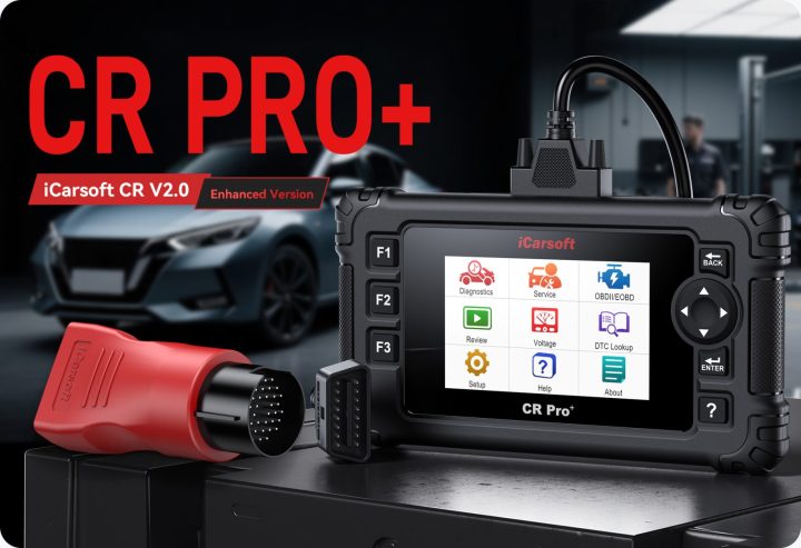 Introducing the iCarsoft CR Pro+ Enhanced Version: The Ultimate Diagnostic Tool with Extra Power &amp; Convenience