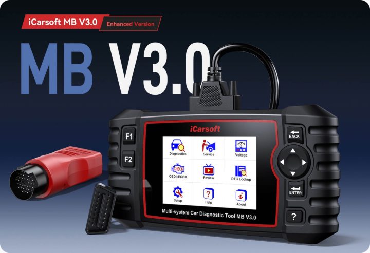 New Arrival iCarsoft MB V3.0 Enhanced Version: Classic &amp;amp Modern Mercedes Diagnostics, Simplified