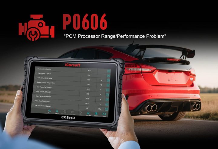 Resolve P0606 Error: Repair Engine Control Module Malfunction Using iCarsoft CR Eagle