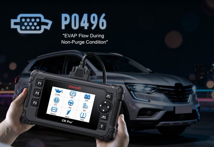 Diagnose &amp; Clear P0496 with iCarsoft CR Pro+