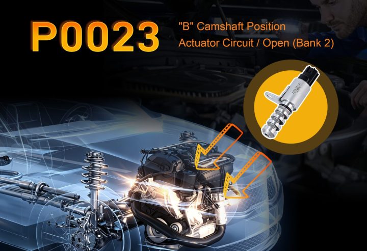 P0023 Code: Exhaust "B" Camshaft Actuator Circuit Bank 2 Fix