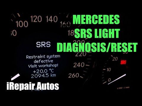 Mercedes SRS Light Won&rsquo;t Go Off? &zwnj;See How 25M+ DIY Guru Fixes It in 1 Min with iCarsoft i980