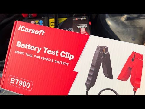 Save on Towing! iCarsoft BT900: 3-Minute Battery & Charging System Diagnosis