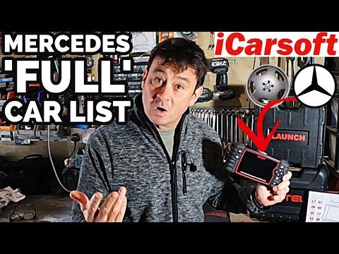 4.6M-View UK Tech Legend Reveals iCarsoft MB Full Menu! 50+ Mercedes Models Covered, Professional-Grade Diagnosis for Every Benz Owner